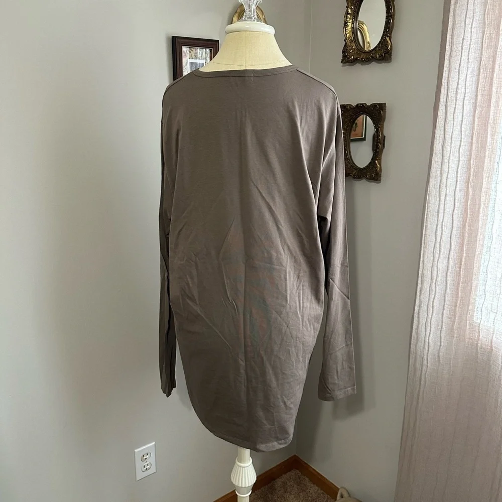 nuuds Long Sleeve Tee - Brown